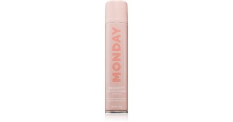 MONDAY Brunette Dry Shampoo suchý šampon pro tmavé vlasy s keratinem