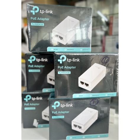 TP Link PoE Injector 24v 12w รน TL POE2412G Adapter Gigabit Ethernet