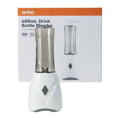 Anko Drink Bottle Blender 600ml BL9005 CB HMR Shop N Bid