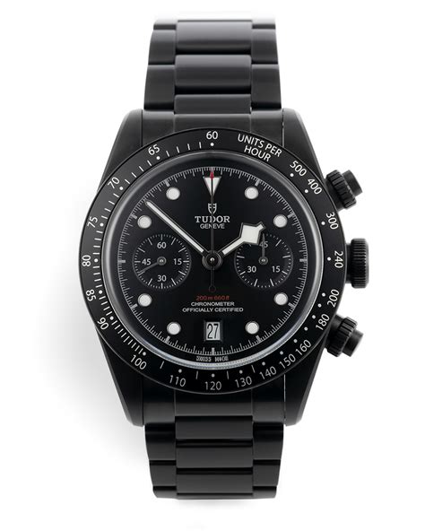 Tudor Black Bay Chronograph Watches Ref 79360dk All Blacks