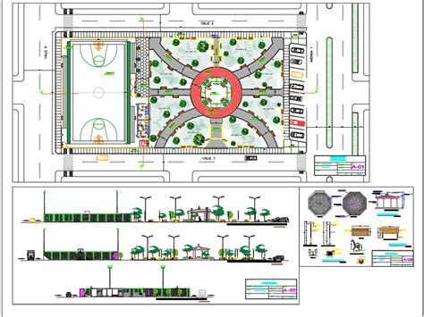 Plano De Parque Recreativo En Autocad Cad 3 04 Mb Bibliocad Hot Sex Picture