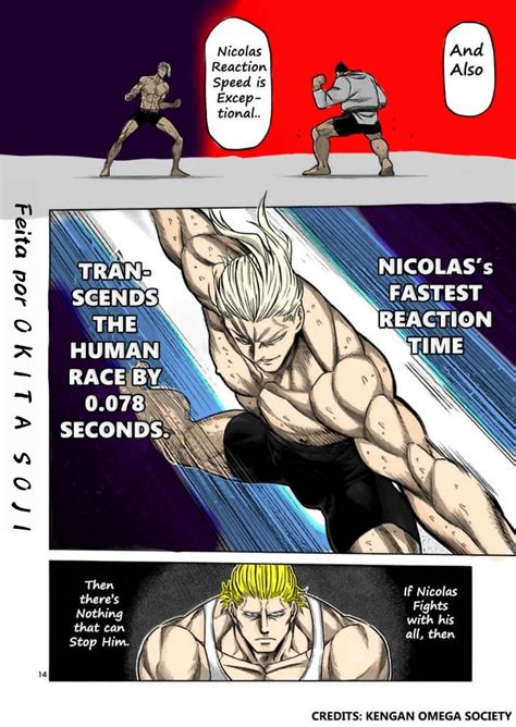 Nicolas L Banner Vs Akoya Kengan Mega Anime Mensagens