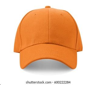 Orange Cap Isolated On White Background Stock Photo 600222284 | Shutterstock