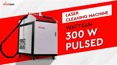 Handheld Laser Cleaning Machine Wattsan W Pulsed Laser Master