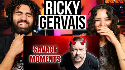 First Time Watching Ricky Gervais Being A Savage For Minutes