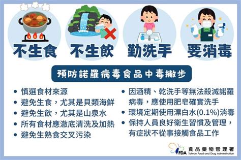 諾羅病毒少量即可致病 食藥署提醒預防諾羅食物中毒4件事！ 生活 Ctwant