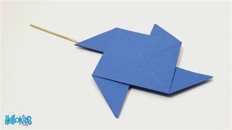 How To Craft Origami Windmill