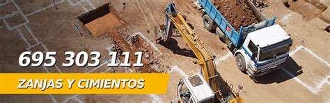 Excavaci N Colectores Zanjas Cimientos En Madrid