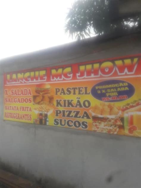 Menu Em Lanche MC JHOW Pub Bar Manaus