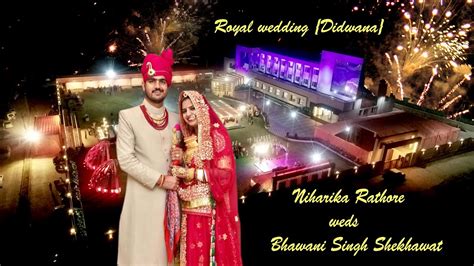 Niharika Rathore Weds Bhawani Singh Shekhawat Royal Wedding