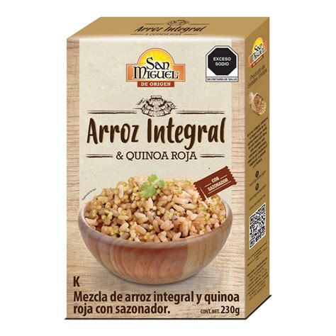 Arroz Integral San Miguel Quinoa Roja 230 G Walmart