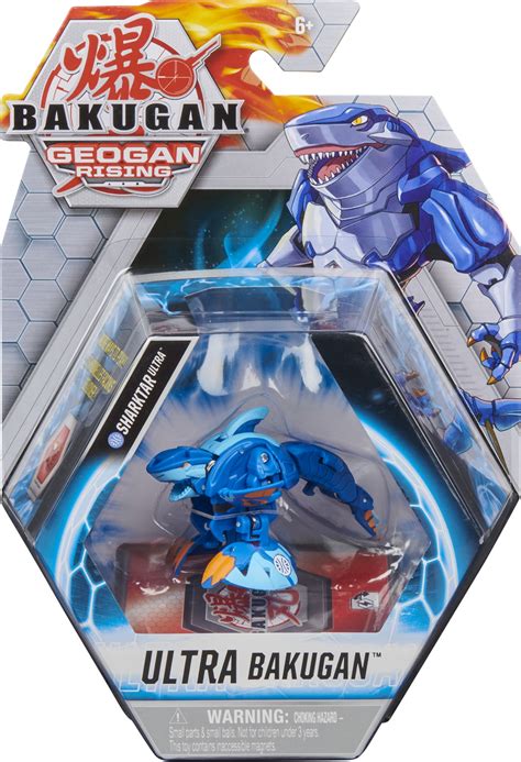 Bakugan Ultra Sharktar Inch Tall Geogan Rising Collectible Action