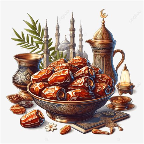 Dates Fruit In A Bowl At Ramadan Iftar Party Iftar Dates Ramadan Png