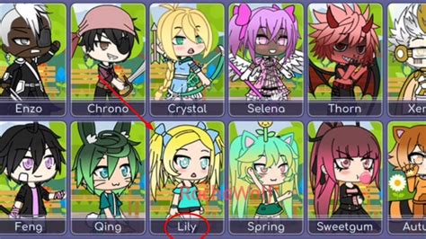 Gacha Life Characters 2021