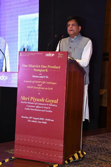 Invest India On Twitter Odopsampark Shri Piyushgoyal Hon Ble