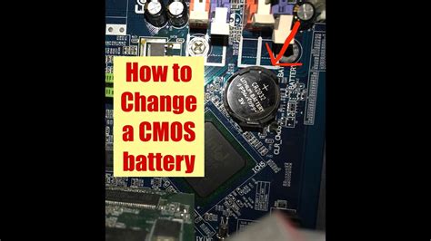 How To Replace A CMOS Battery In Your PC YouTube