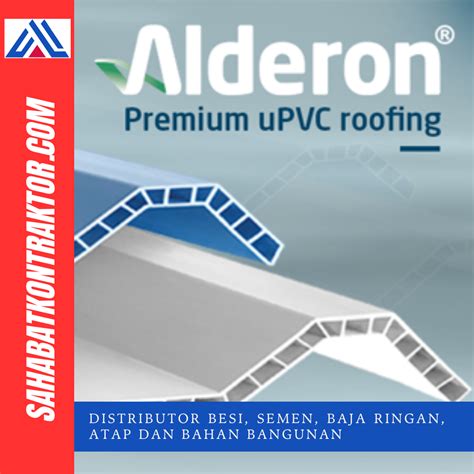 harga atap alderon  permeter harga distributor baja ringan semen