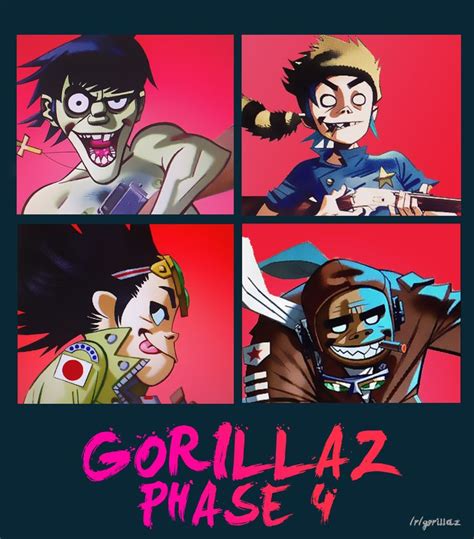 Phase 4 About Time Gorillaz Arte De Gorillaz Damon Albarn