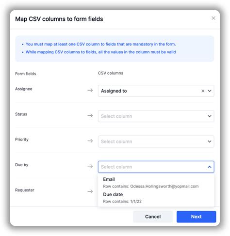 Importing Items From A Csv File Using Boards Kissflow Community