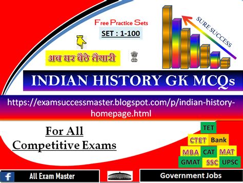 All Exam Master Indian History Gk Mcq Set