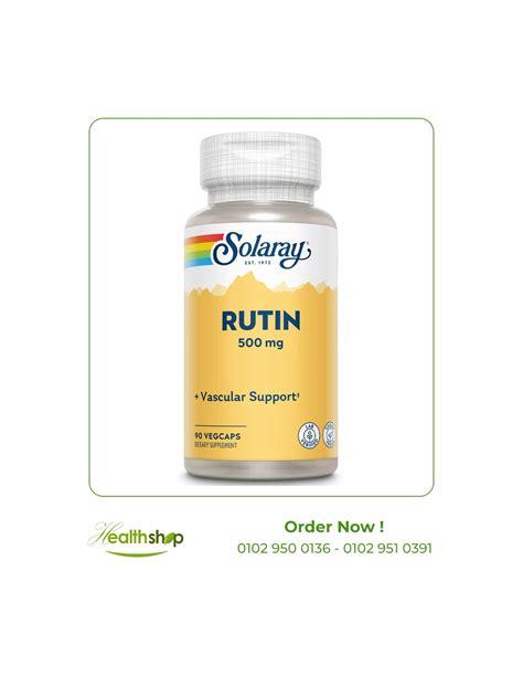 Rutin 500 mg - 90 Veg Capsules