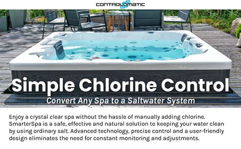 Amazon ControlOMatic SmarterSpa Chlorine Generator With Auto