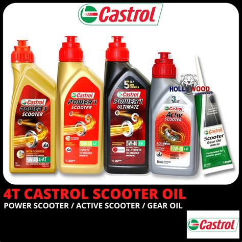 Castrol Scooter T Activ Power W Ultimate W Fully