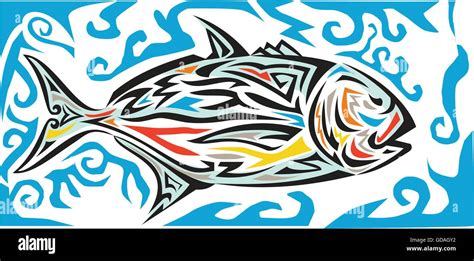 White ulua Stock Vector Images - Alamy