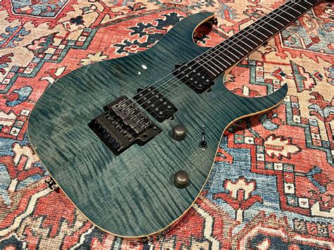 2002 Ibanez Rg3120 Twilight Blue W Fully Upgraded Reverb