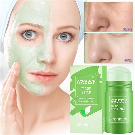 Jincby Clearance Green Tea Facial Mask Can Effectively Improve Skin