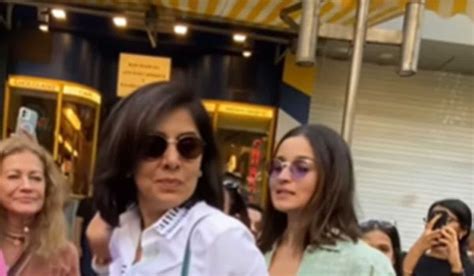 See Video Neetu Kapoor Affectionately Hugging Alia Bhatt Has Made The