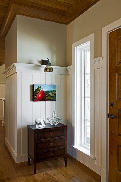 Nantucket Beadboard Traditional Hall Boston By Nantucket