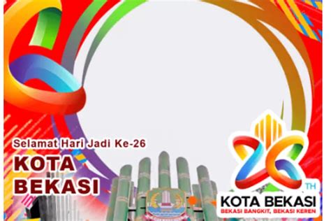 Jadikan Kartu Ucapan Menarik Link Twibbon HUT Kota Bekasi Ke 26 Yang