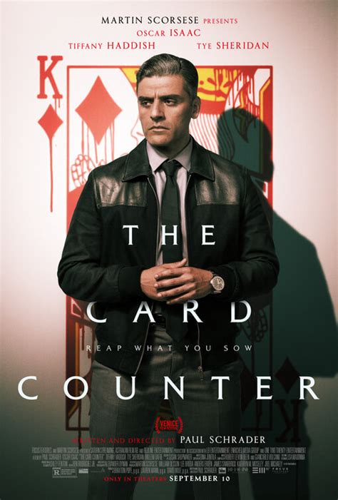 The Card Counter Movie Poster (#2 of 5) - IMP Awards