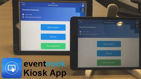 EventNook Guest Kiosk Self Check In YouTube