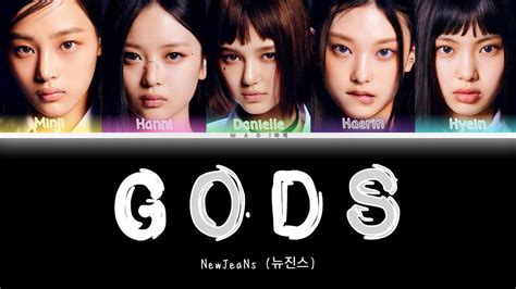 Newjeans 뉴진스 Gods Color Coded Engpt Br Youtube