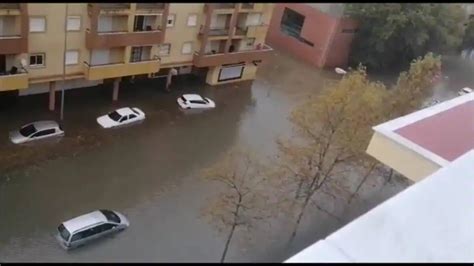 Las Fuertes Lluvias En Huelva Provocan Inundaciones En Isla Cristina