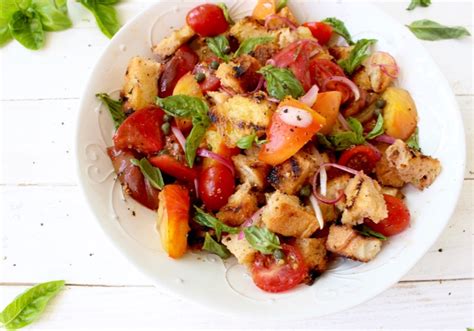 Grilled Bruschetta Panzanella Salad Recipe • Ciaoflorentina