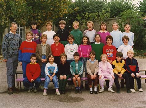 Photo De Classe CM1 Et CM2 1988 1989 De 1988 ECOLE JEAN JAURES