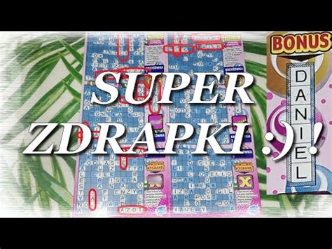 ZDRAPKI LOTTO 460 MEGA WYGRANA W ZDRAPCE KRZYŻÓWKA XXL CAŁA ZDRAPKA