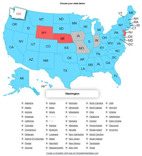 Github Webpagecoderclickable Map Maker Create A Clickable United