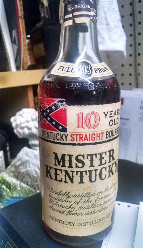 Oldmisterkentuckybourbonfront Whiskey Id Identify Vintage And