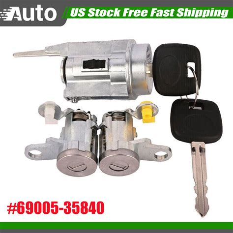 For Toyota Tacoma Ignition Switch Door Lock Cylinder With