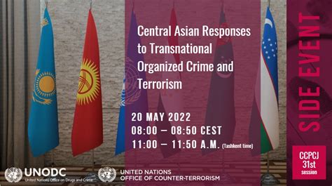 Side Event On Central Asian Responses To Transnational Organized Crime