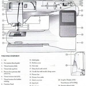 Husqvarna Viking Opal Q Sewing Machine Users Guide Owners