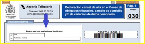 Modelo 030 Qué es para qué sirve y cómo rellenarlo