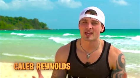 Survivor Kaoh Rong Meet Caleb Reynolds Youtube