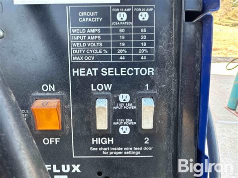 Campbell Hausfeld Mig Flux 105 Wire Feed Welder BigIron Auctions