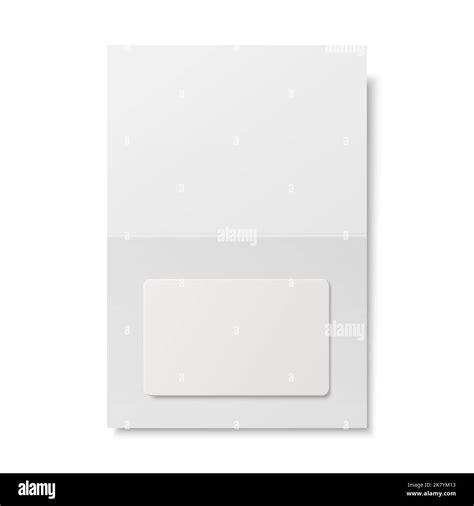 Vector D Realistic White Guest Room Plastic Hotel Apartment Keycard