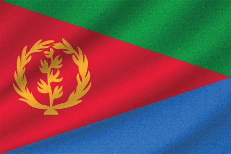 National Flag Of Eritrea 11178756 Vector Art At Vecteezy